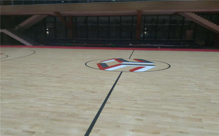 楓木舞臺運動木地板結構